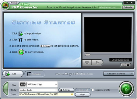 Free 3GP Converter 1.1