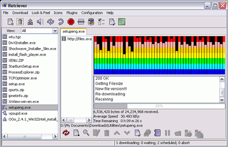 Retriever Download Manager 1.3