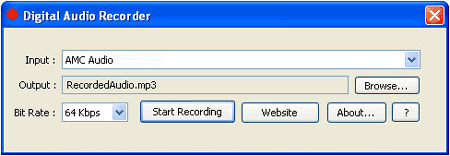 Digital Audio Recorder 1.0