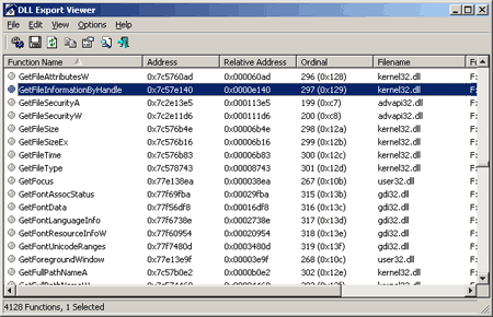 DLL Export Viewer 1.26