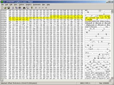 Free Hex Editor (Frhed 1.4.0)