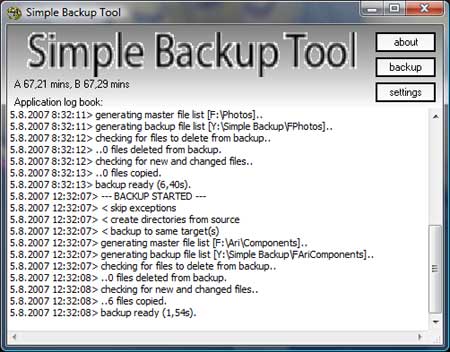 Simple Backup Tool 1.2.3.43