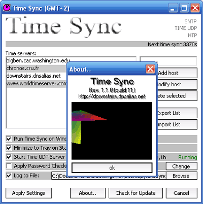 Time Sync 1.1.2.15