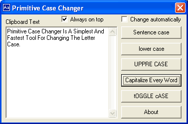 Primitive Case Changer 1.29