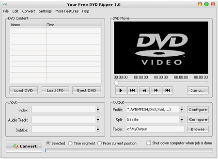 Your Free DVD Ripper 4.0