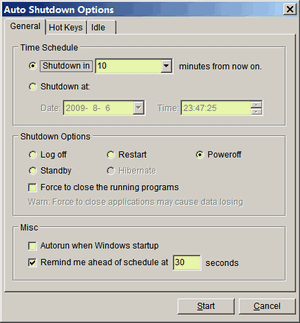 AutoShutdown 1.2