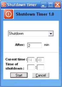 Free Shutdown Timer 1.0