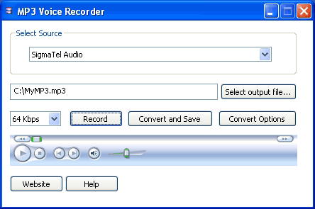 MP3 Voice Recorder 1.0