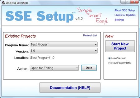 SSE Setup 6.2