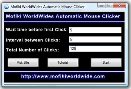 Automatic Mouse Clicker 1.0