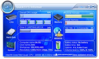 QuickSYS Informer 2.0