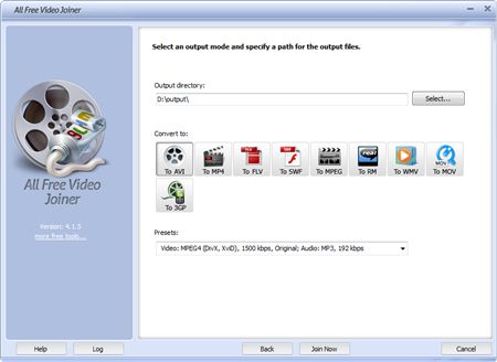 All Free Video Joiner 4.1.6