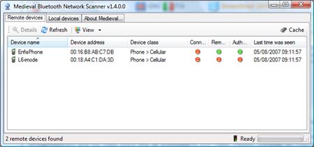 Bluetooth Network Scanner 1.4.0.0