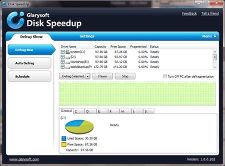 Disk SpeedUp 1.0.0