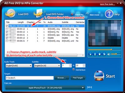 Free DVD to MP4 Converter 5.2.5