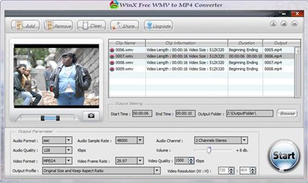 Free WMV to MP4 Converter 2.0.2