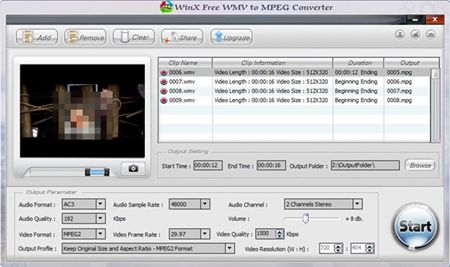 Free WMV to MPEG Converter 2.0.2