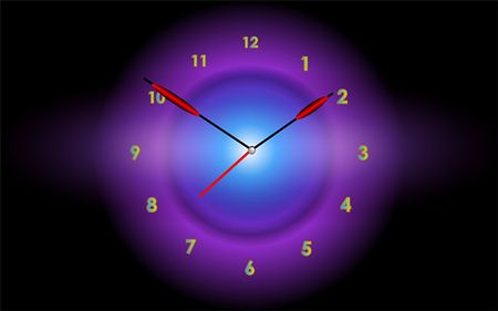 Radiant Clock ScreenSaver 2.3
