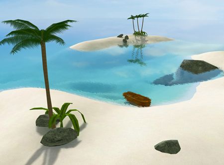 Secret Island 3D ScreenSaver 1.1