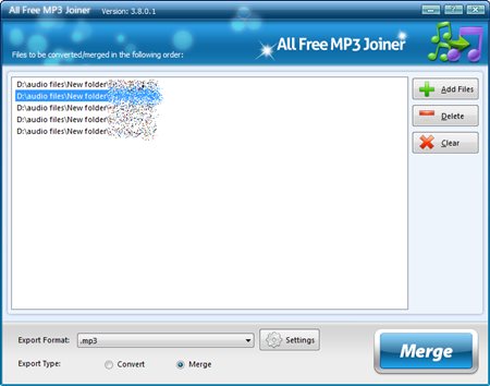 Free MP3 Joiner 3.8.5