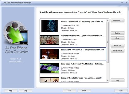 Free iPhone Video Converter 4.1.9