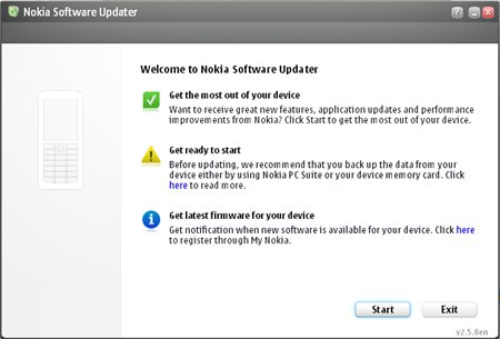 Nokia Software Updater 2.5.8