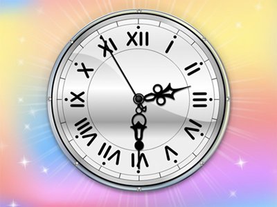 7art Color Therapy Clock screensaver 3.0