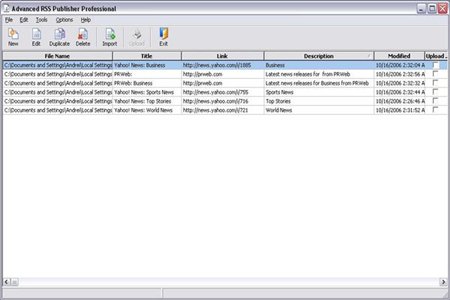 Advanced RSS Publisher Personal 3.33.67