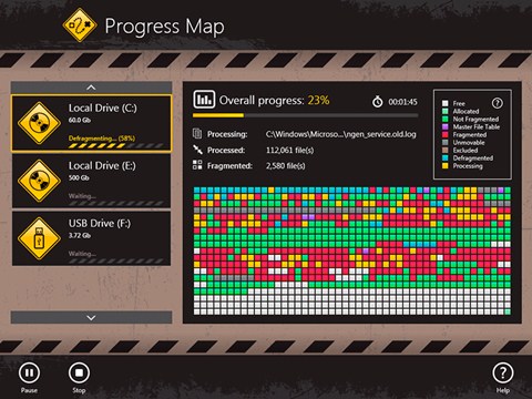 Auslogics Disk Defrag Touch 1.2.1