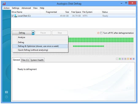 Auslogics Disk Defrag 4.2.1