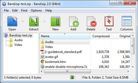 Free Bandizip 3.10