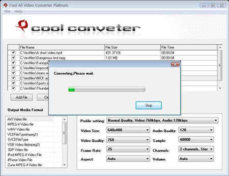 Free All Video Converter Platinum 6.0