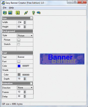 Easy Banner Creator Free Edition 1.0