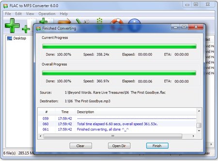 Free FLAC to MP3 Converter 6.0.8