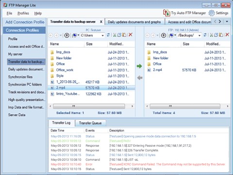 FTP Manager Lite 1.1