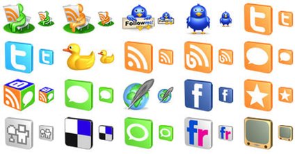 Free 3D Social Icons 2011.1