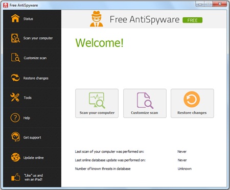 Free AntiSpyware 7.1.2