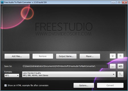 Free Audio to Flash Converter 1.5.0