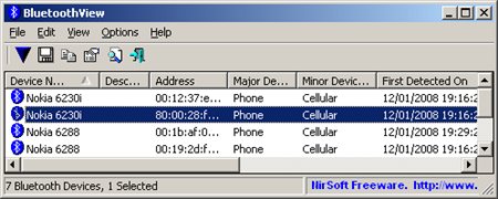 Free Bluetooth Viewer 1.6