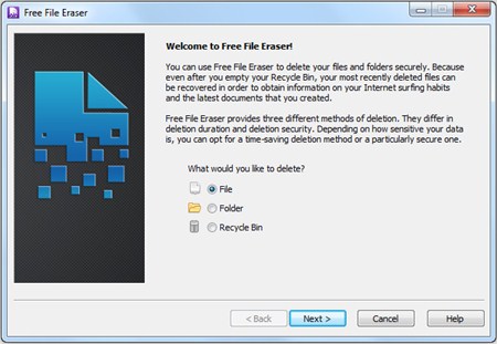 Free File Eraser 1.6.8
