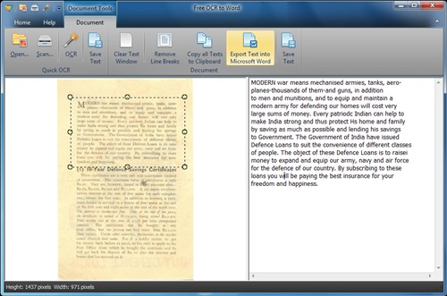 Free OCR to Word 5.6.7