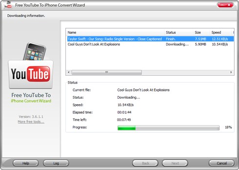 Free YouTube To iPhone Convert 4.5.7