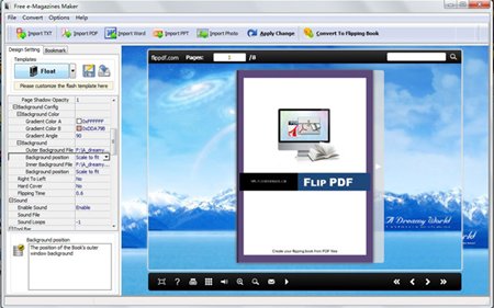 Free e-Magazine Maker 1.0