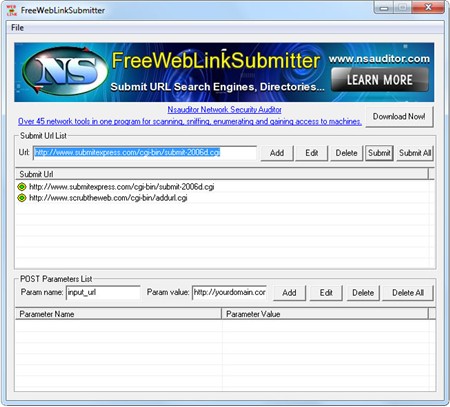Free WebLink Submitter 1.2.8