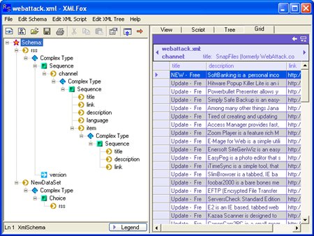 Freeware XMLFox XML Editor 5.1.12