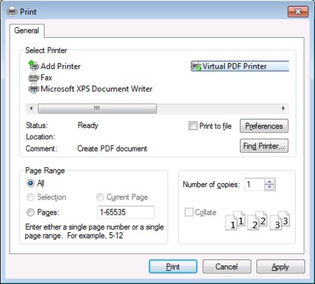 Go2PDF 3.3