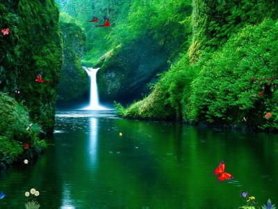 Green Waterfalls 1.0