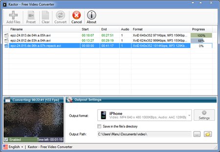 Kastor Free Video Converter 1.0