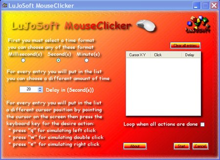 LuJoSoft MouseClicker 1.0.0