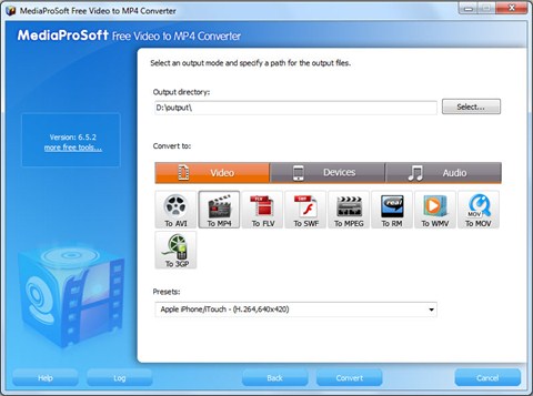 Free Video to MP4 Converter 6.3.8